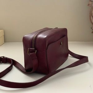 Madewell burgundy crossbody